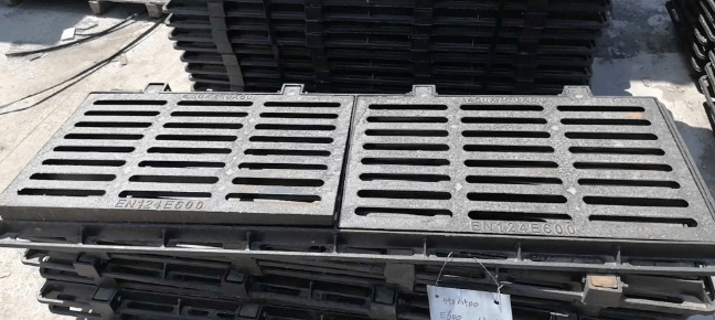 城关球墨铸铁连体双篦展示