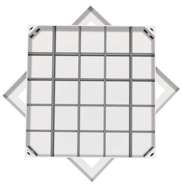 城关不锈钢方井展示