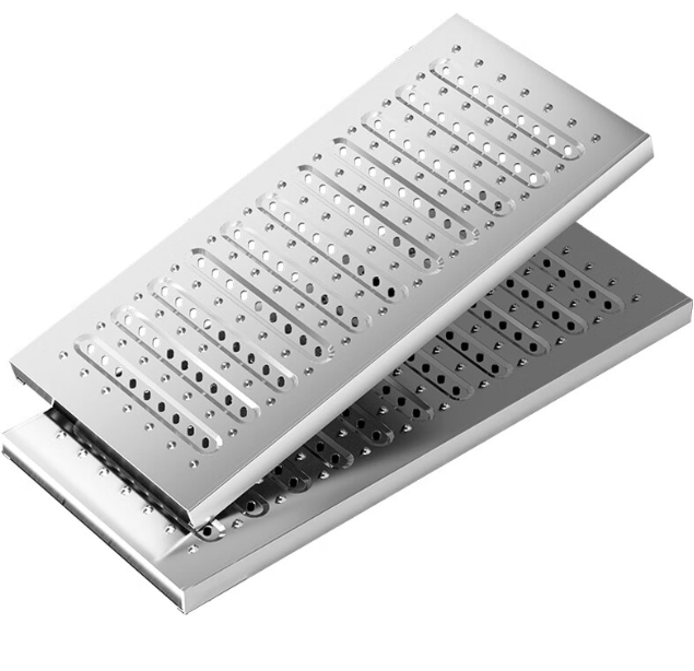 城关不锈钢沟盖板展示